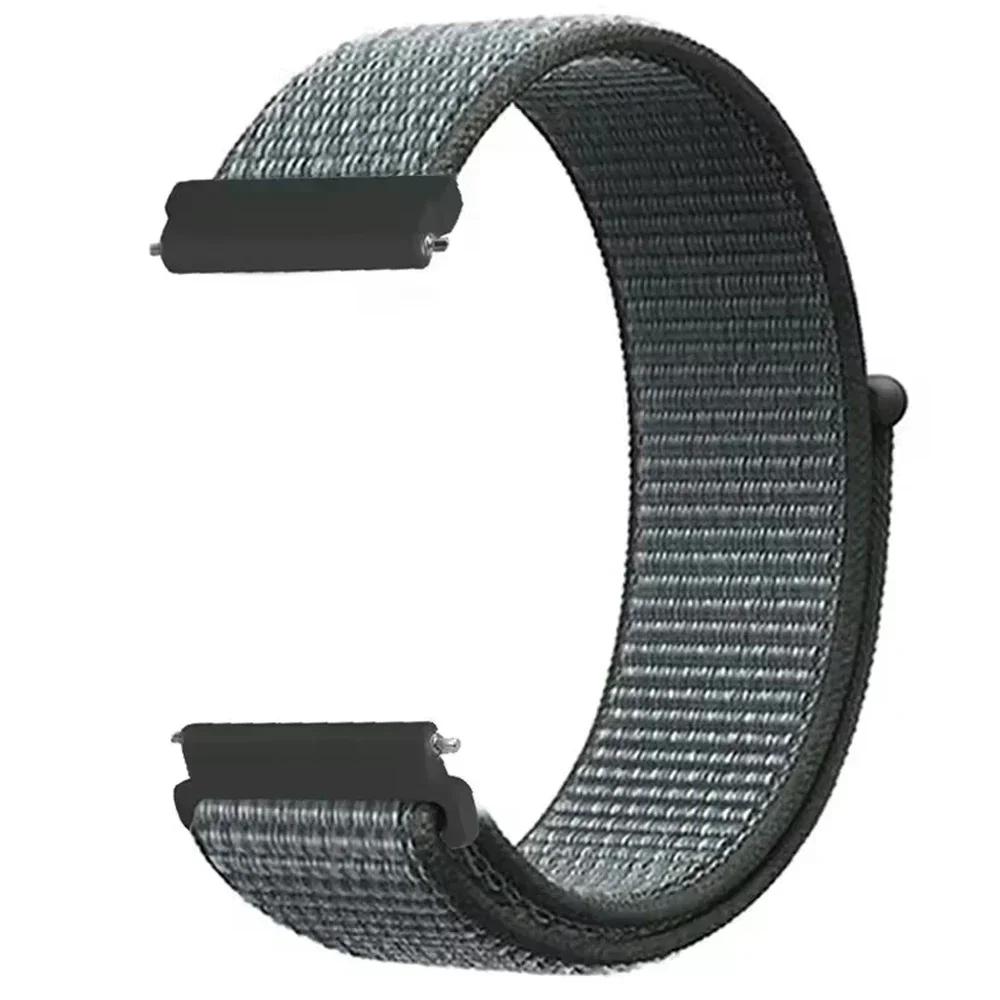 20 мм 22 мм дышащий нейлоновый ремешок для AMAZFIT Active 2 BIP 6 5 UNITY GTR mini 3 pro 4 GTS 4 mini 3 BALANCE Плетеный ремешок Браслет