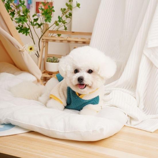 Комбинезон для домашних животных, зимний комбинезон для милой собаки, цветной комбинезон с четырьмя ногами, удобный теплый комбинезон для кошек, одежда для домашних животных