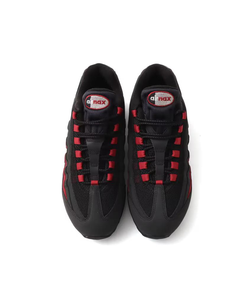 HM4740-008 Nike Air Max 95 OG Big Bubble Черный Командный Малиновый (Мужской)