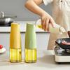 Automatic Gravity Oil Bottle Leakproof Glass Condiment Bottle for Kitchen Vinegar Soy Sauce No Drip