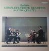 LP Record BRAHMS  BARTK QUARTET EDE BANDA  Complete String Quartets K17C93412 HUNGAROTON 1983 Japan Obi Classical Used