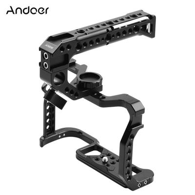 Клетка для камеры из алюминиевого сплава + сменный комплект верхней ручки для цифровой зеркальной камеры Canon EOS R5 R6 с