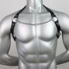 Male Leather Lingerie Sexual Chest Harness Men Adjustable Rave Gay Clothing Fetish Full Body Harness Belt Strap for Sex
