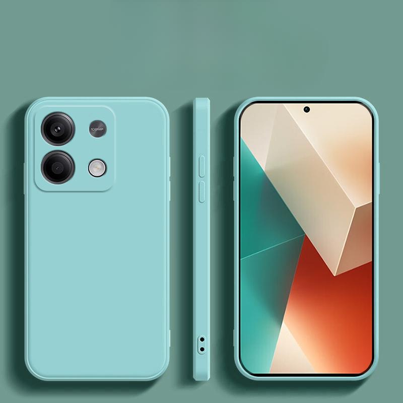 Тонкий матовый силиконовый разноцветный чехол для телефона Xiaomi POCO X7 Pro 5G M6 F6 C75 с ударопрочным бампером