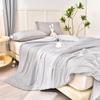 Ice Silk Summer Air Conditioning Cooling Quilt Comforter Lightweight Blankets Skin-friendly Breathable Water Washable Fabric