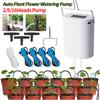 2/8/16 Heads Automatic Watering Pump Controller Flowers Plants Home Sprinkler Drip Irrigation Device Pump Timer System Garden