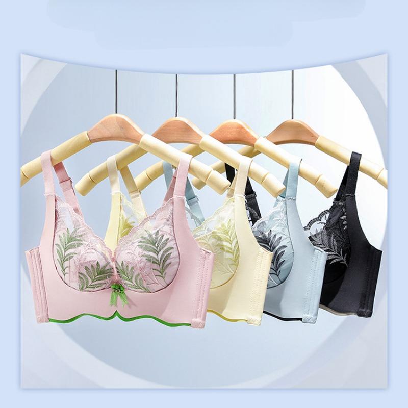 Регулируемый бюстгальтер Сенсационная внутренняя чашка Кружевное нижнее белье Непровисающий бюстгальтер