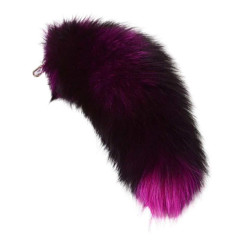 Милый брелок-подвеска для сумки с хвостиком, брелок для ключей, мягкий и нежный, аксессуар для ключей, подарок на рождественскую вечеринку для женщин