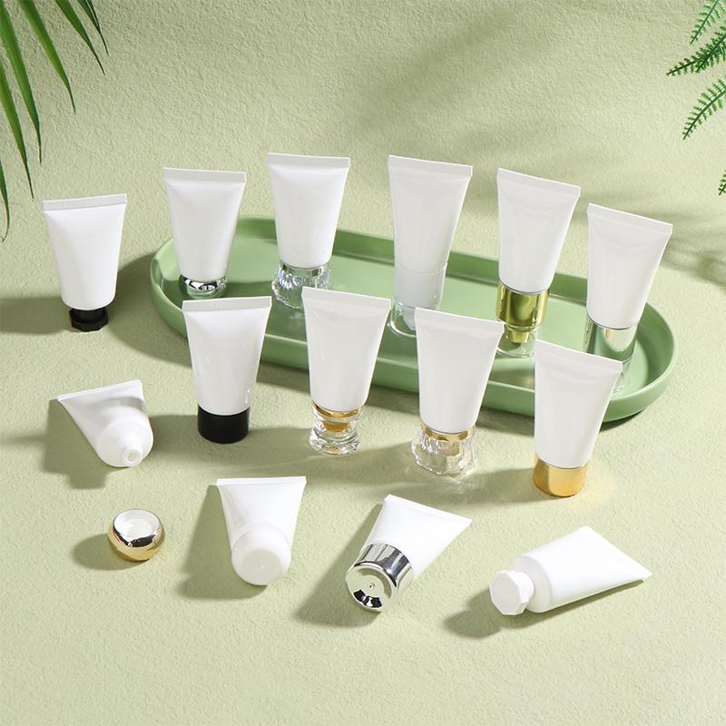 Белый 30 г косметический мягкий тюбик лосьон для рук крем шампунь жидкий контейнер тюбик пустой флакон портативный дорожный флакон для шампуня