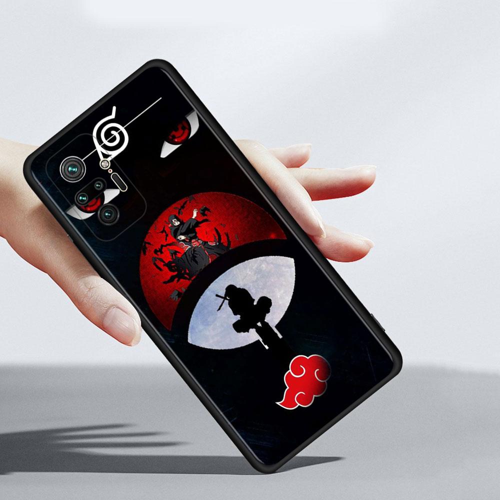 Itachi Phone Case for Xiaomi Redmi Note 9s 9 10 11 8 Pro 7 11t 9t 8t 9 9a 9c 8 K40 Cover Silicone Coque
