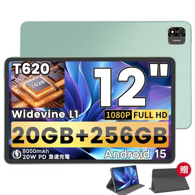 Новый Android 15 2K FHD Большой Azeyou Android T620 8000 мАч Большой PD20 Вт Быстрый 5G Widevine Планшет для проекции, 12-дюймовый Экран Планшет, 20001200 FHD,
