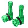 Aluminum Zinc Zinc Alloy Tubeless Valve Valves Stem Cap Motorcycle Valve Stem CNC Motorcycle Rim 90 Degree