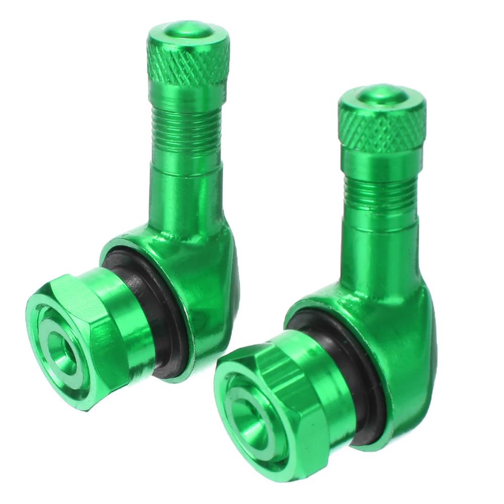 Aluminum Zinc Zinc Alloy Tubeless Valve Valves Stem Cap Motorcycle Valve Stem CNC Motorcycle Rim 90 Degree