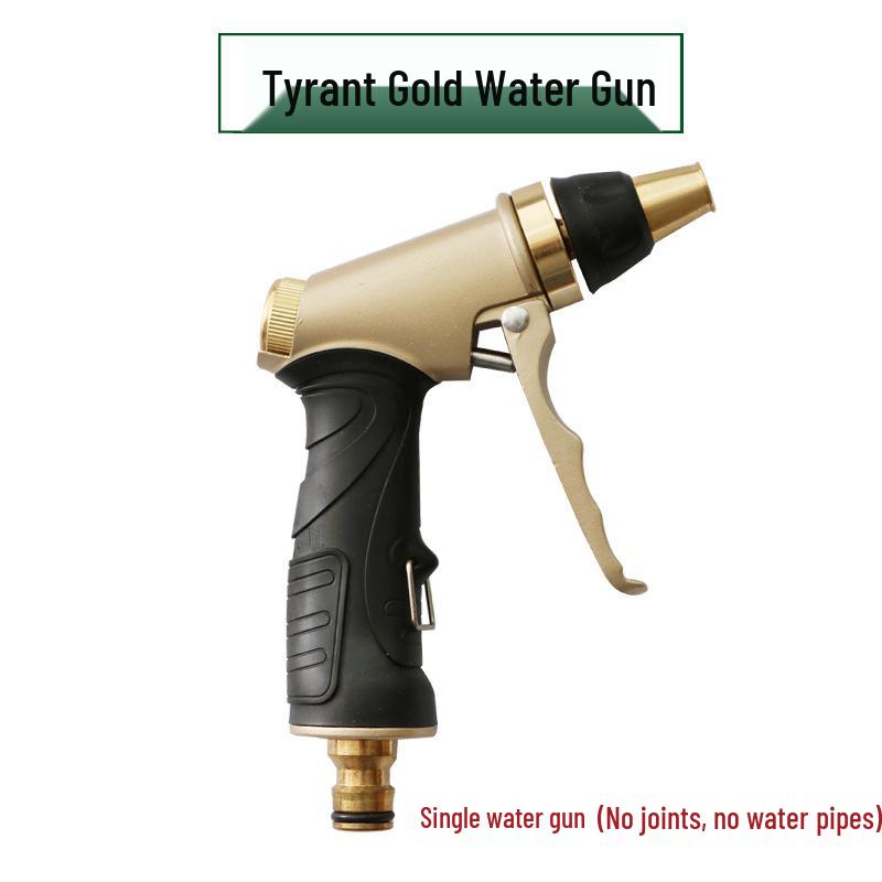 Полностью медный высоконапорный пистолет-распылитель для автомойки и насадка-щетка