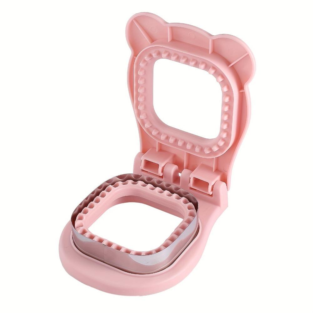 1 шт., квадратный нож для сэндвичей и уплотнитель, легкий резак для печенья, для украшения ланч-бокса, инструменты для выпечки, кухонные аксессуары