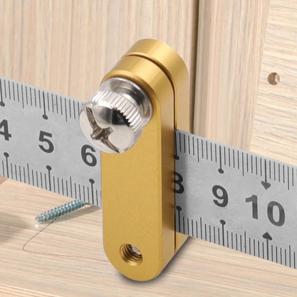 Стальная линейка Регулировка пределов Позиционный блок Угол разметки Калибр разметки линий Деревообработка Локатор разметки Измерительная линейка
