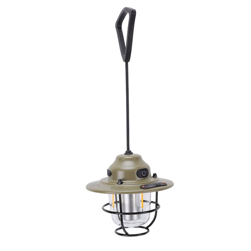 Кемпинговый фонарь 5 режимов освещения IPX3 Водонепроницаемый Перезаряжаемый Винтажный Подвесной светильник для улицы