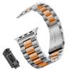 Ремешок из нержавеющей стали для Apple Watch Band Series SE/6/5/4/3/2/1 38 мм 42 мм Металлический спортивный ремешок для iWatch 40 мм 44 мм