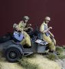 Миниатюрный набор «Германия 2-й мировой войны в коляске Италия 1943» из смолы DD35255 «День Д» 1/35 Парашютный истребитель 1943-44/Тунис, 3 предмета (человек)