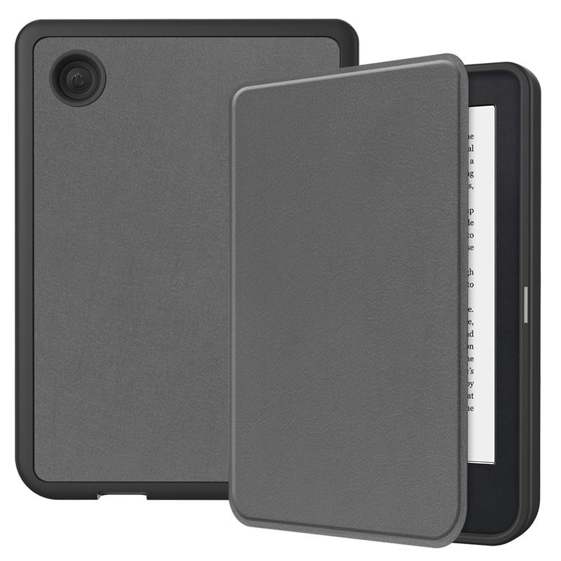 Чехол funda для KOBO Clara 2E Чехол 2022 Smart Cover Искусственная кожа Силиконовая задняя крышка Полный корпус Чехол для электронной книги для Etui Kobo Clara 2e Чехол Capa