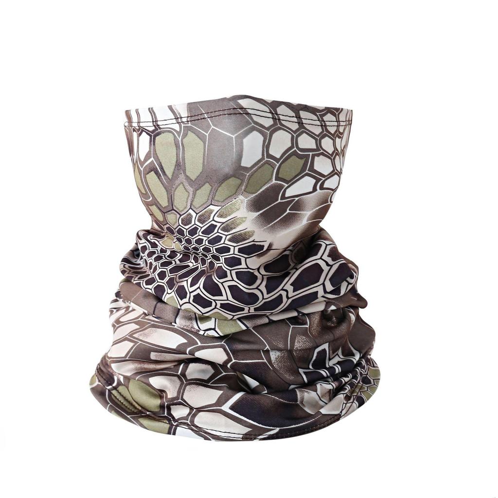 Intercontinental Sun Protection Ice Silk Cycling Scarf – Breathable Outdoor Mask for Fishing, Mountaineering, and Motorcycling.