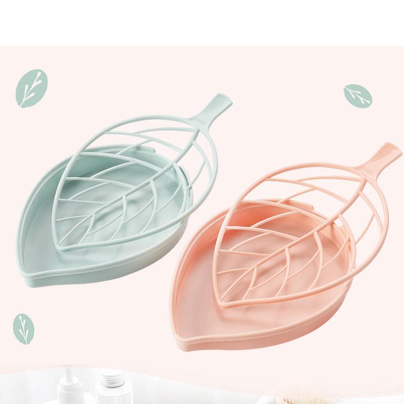 Модная креативная мыльница для душа в ванной, мыльница для слива, держатель для мыла в форме листа в скандинавском стиле, подставка для ванной комнаты, украшения для дома и гостиной