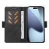 For iPhone 17 Pro Leather Case YIKATU YK-005 Skin-touch Feeling Wallet Phone Cover