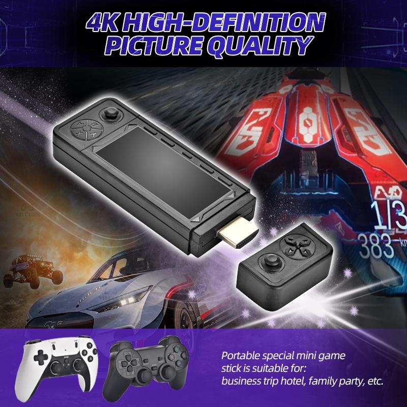 VILCORN X9 Ретро игровая приставка 4K TV HD Игровая консоль 128G 42000 Игры для PS1/PSP/SFC/N64 Эмулятор 3D Классические игры