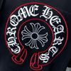 8241 CHROME HEARTS Лето 2026 Новая Высококачественная Хлопковая Круглый Вырез Свободная Большого Размера Мужская и Женская Футболка Футболка для Пары
