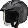 MARUSHIN Motorcycle Helmet with Jet Visor Matte Black Free Size 3853 M-385 (57-60cm)