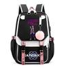 Anime Cartoon Kpop Printed Backpack Schoolbag for Teenager Student Girl Boy Bookbag Large Capacity Travel Bag Kid Gift Rucksak