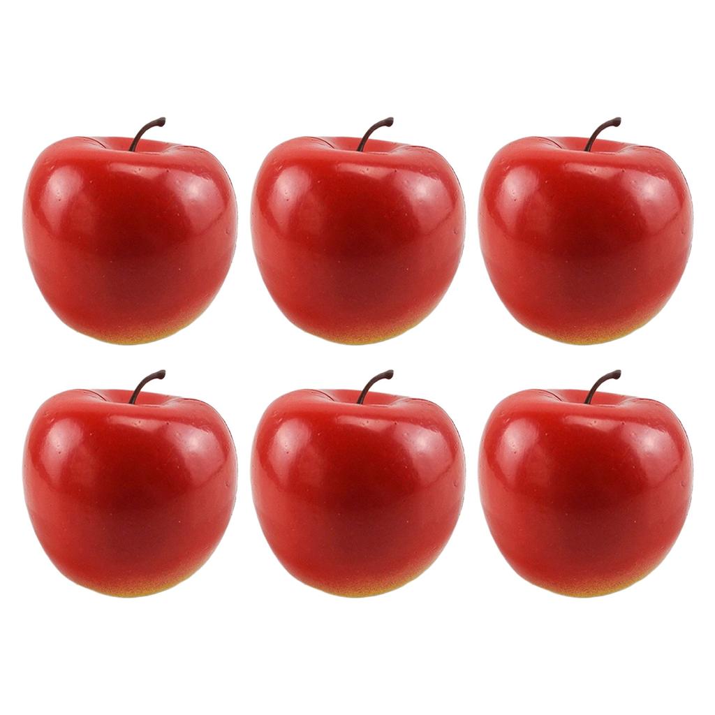 6Pcs Artificial Fruit Fake Fruit Simulation Fruit Photography Props for Kitchen Parties Decorations 24 Kind of Fruit