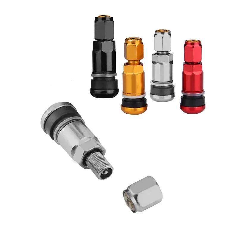 4pcs Car Tubeless Wheel Tyre Valve Stems Aluminum Alloy Car Tubeless Wheel Tire Valve Stem Cap Automobiles Accessories