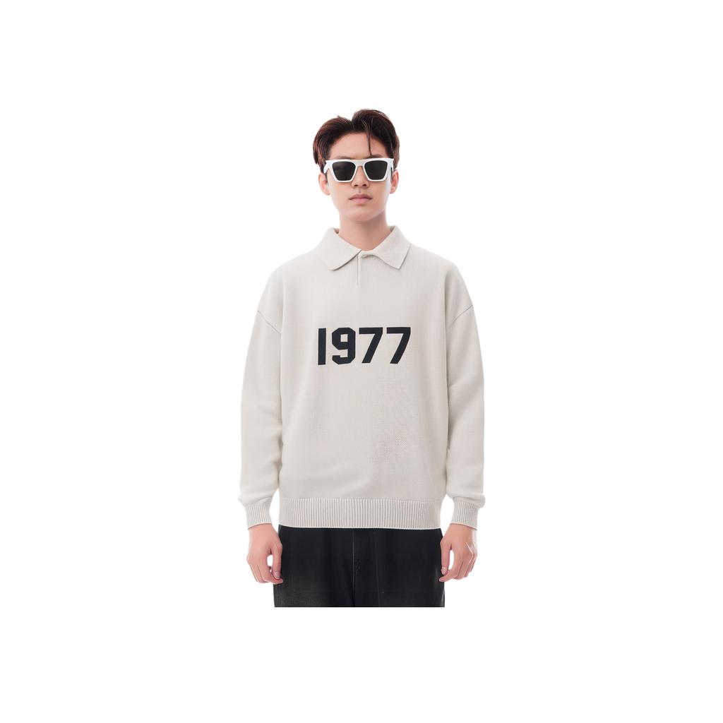 Fear of God Essentials Мужские топы с длинным рукавом из трикотажа SS22, поло, цвет пшеницы, FOG-SS22-157
