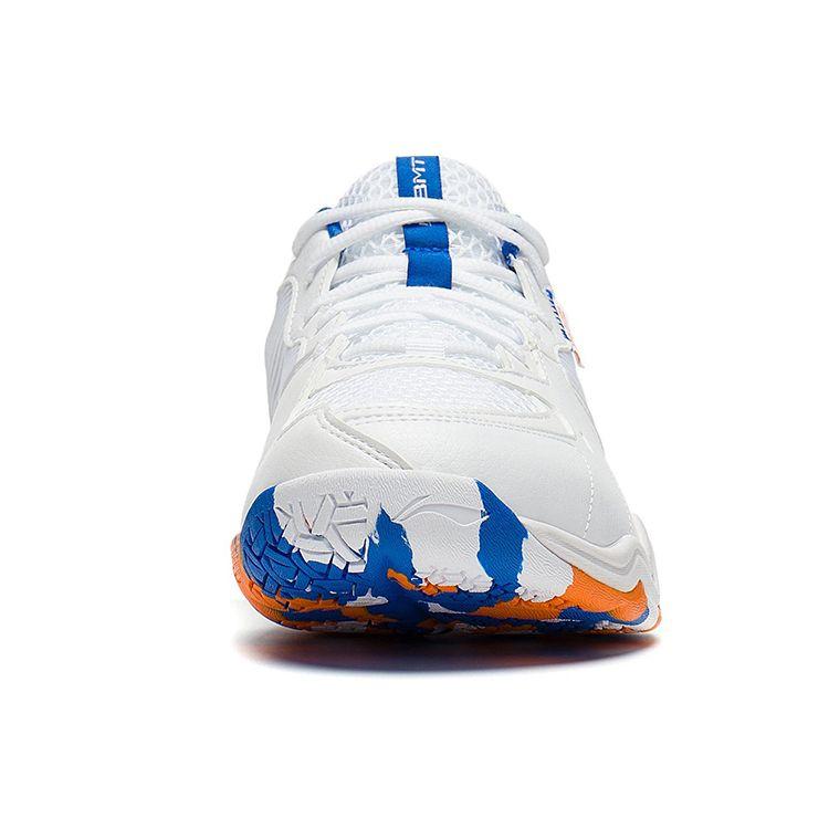 Li-Ning Soundwave Удобные Универсальные Простые Модные Нескользящие Износостойкие Дышащие Низкие Бадминтонные Кроссовки Унисекс Обувь Белые AYTS016-1