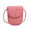Fashion Korean version of dopamine color simple niche mobile phone bag women's casual versatile commuter foreign style messenger bag bag