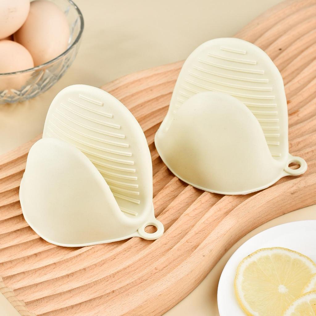 Thickened Non-Slip Silicone Kitchen Oven Gloves: Heat-Resistant and Anti-Scald Baking Mitts