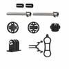 Black Bike Computer Mount Holder Cycling Computer Bracket for Garmin/ Bryton/Cateye Bike Handlebar