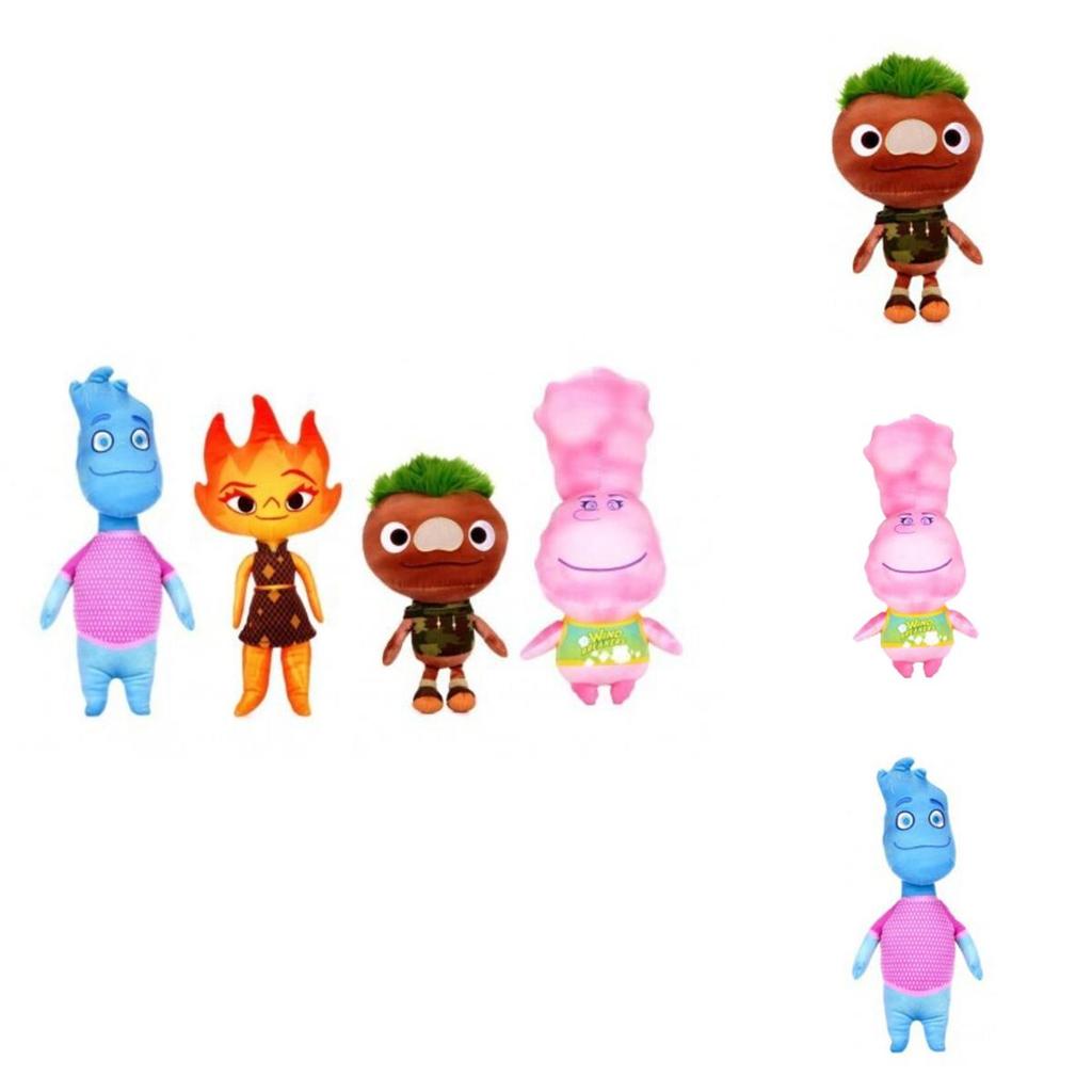 Soft And Cuddly Elemental Plushies For Kids