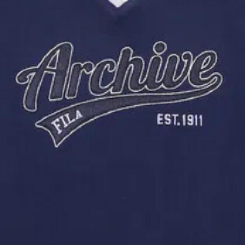 [fila Kids] Толстовка-трансформер с V-образным вырезом Fk2pog3402f Нет q0zFk2pog3402fNay