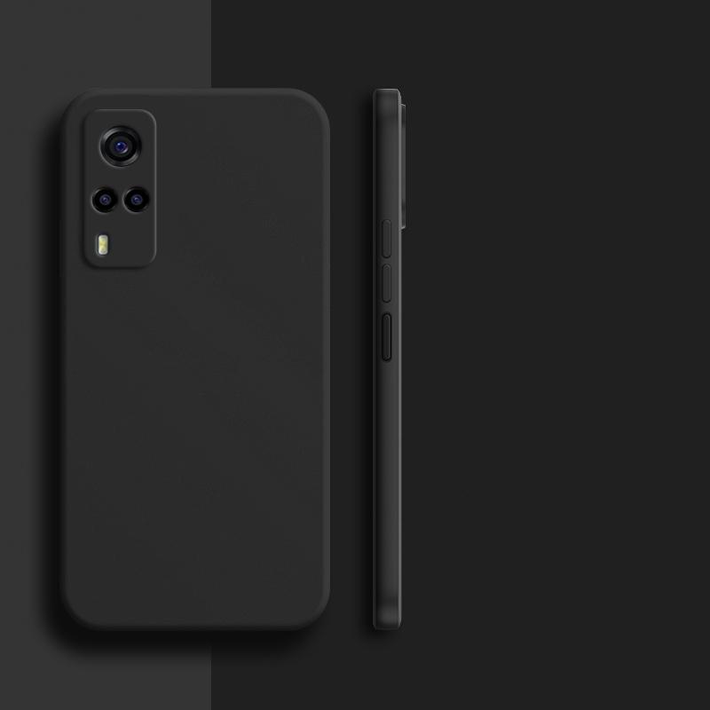 Для Vivo Y53S Чехол Vivo Y31 Y51 Y51A Y51S Y33 Y53S Чехол Противоударный Жидкий Силиконовый Защитный Чехол Для Телефона Для Vivo Y53S