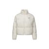 Warm And Comfortable Stand Collar Zipper Down Jacket Women Outerwear Off-White 24FRM204WGW2