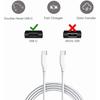 3x Câble Chargeur Type-C vers Type-C Blanc 1M pour Xiaomi Redmi Note 14 Note 13 Pro Note 13 5G Redmi 13C 14C