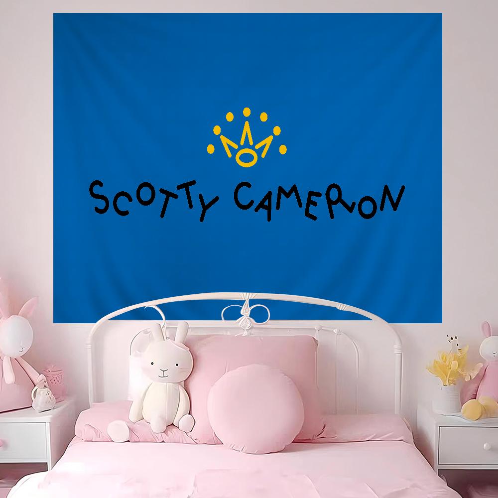 SScotty CCamerons Cartoon Tapestry For Living Room Home Dorm Decor INS Home Decor