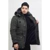 Bill Fur Lined Hooded Coat