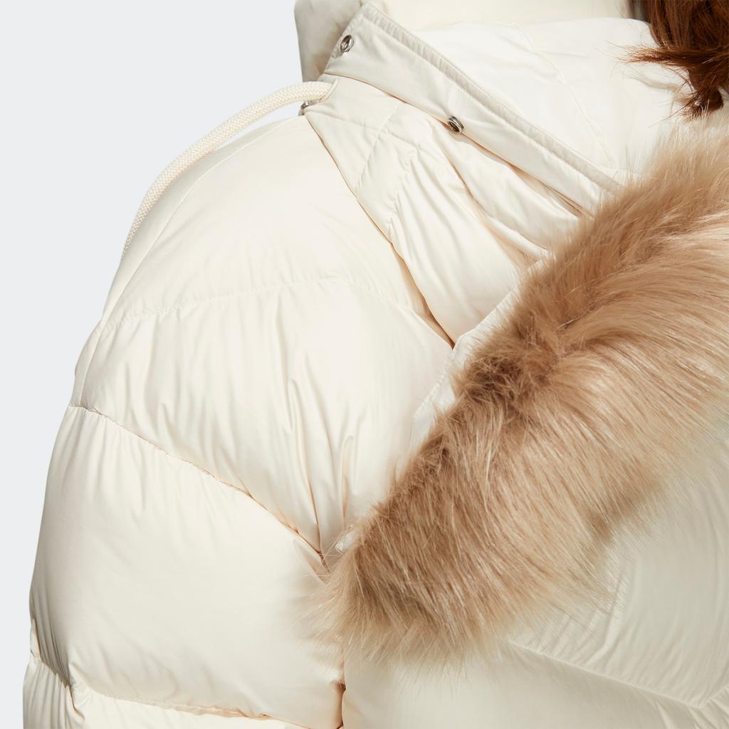 Women's Jacket Adidas Originals Trefoil Down Jacket Women's White