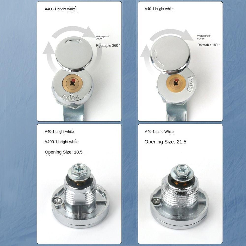 Механический дверной почтовый замок Цинковый сплав Кулачковый замок Новый механический дверной замок Шкаф