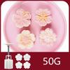 4 шт./набор формочек для лунного пряника Cherry Blossom Mold 3D Ручной пресс Инструменты для выпечки