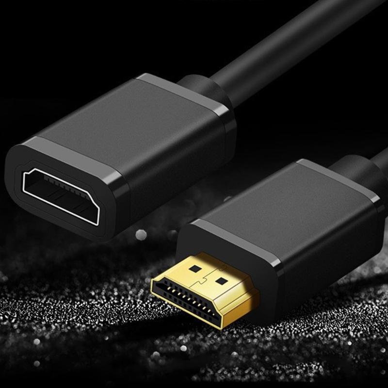 Кабель-удлинитель HDMI 4K HDTV, адаптер "папа-мама", совместимый с 2K 1080P, для HDTV, ноутбука и других устройств