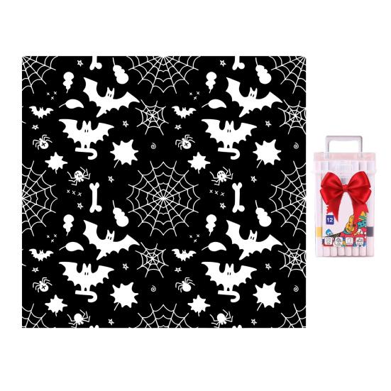 Раскраска-одеяло сделай сам, раскрась свое собственное одеяло, арт-проект с маркерами, моющееся цветное искусство, поделка, плед для домашнего декора, развлечение для праздничной вечеринки